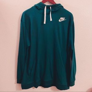 NIKE Blue/Green Sweater Jacket